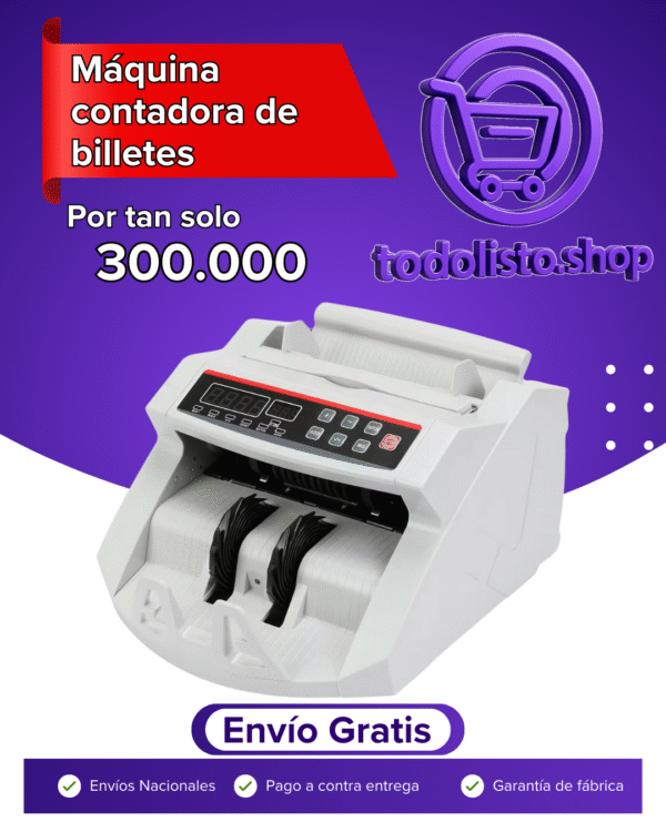 Maquina Contadora De Billetes
